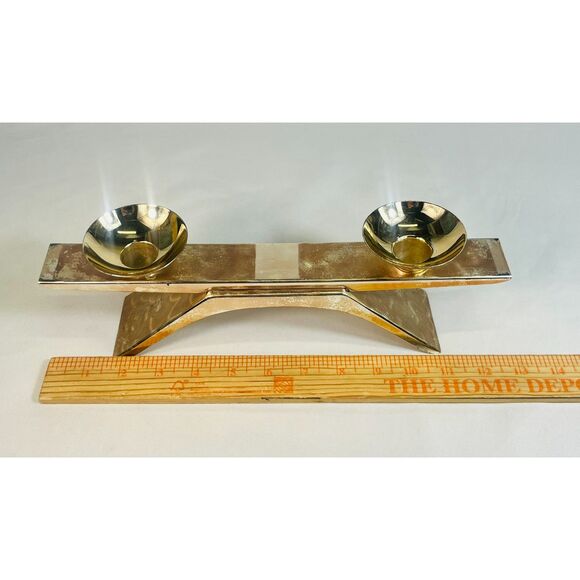 WMF IKORA#4880 Double Candlestick Candle Holder - Picture 11 of 11